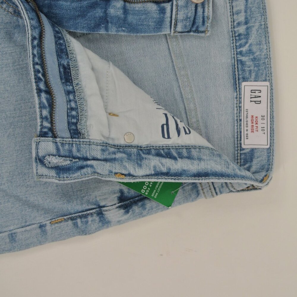 GAP Women's ✨NWT✨ Kick Fit 🩵 High Rise Jeans - Light‎ Denim - Picture 8 of 8